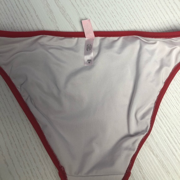 Victoria’s Secret Red Bikini Bottom Sz M - Picture 6 of 9